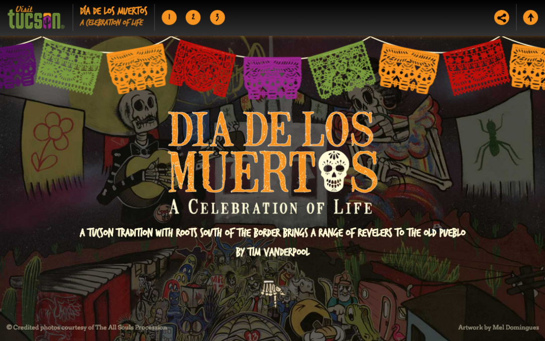 Dia De Los Muertos Visual Story